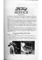 1925 Ford Model-T Servcice Manual 2nd Edition