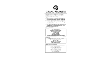 1997 Mercury Grand Marquis
