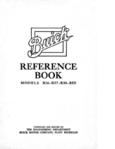 1914 Buick Reference Book