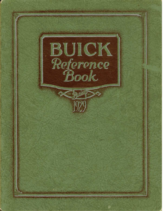 1929 Buick Reference Book