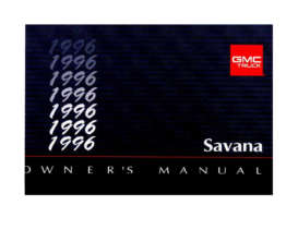 1996 GMC Savana