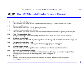 1999 Chevrolet Tracker