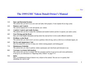 1999 GMC Yukon Denali