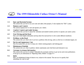 1999 Oldsmobile Cutlass