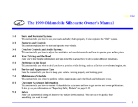 1999 Oldsmobile Silhouette
