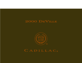 2000 Cadillac DeVille