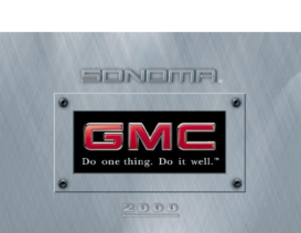 2000 GMC Sonoma