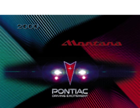 2000 Pontiac Montana