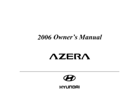 2006 Hyundai Azera OM