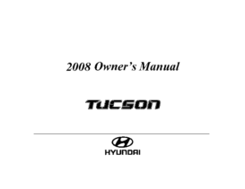 2008 Hyundai Tucson OM