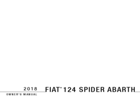 2018 Fiat 124 Spider Abarth