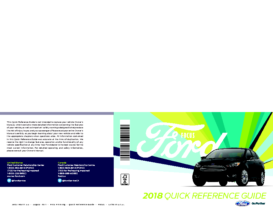 2018 Ford Focus QRG