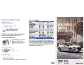 2018 Hyundai Ioniq EV QRG