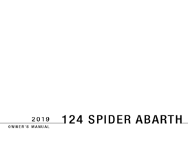 2019 Fiat 124 Spider Abarth