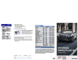 2019 Hyundai Ioniq Hybrid Plug in QRG