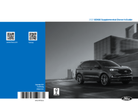2021 Ford Edge Supplemental Owners Guide