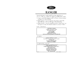 1996 Ford Ranger OM