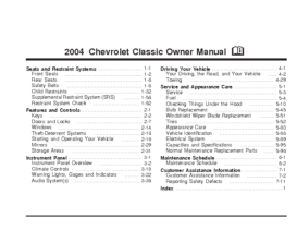 2004 Chevrolet Malibu Classic OM