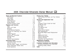 2005 Chevrolet Sliverado OM