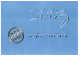 2003 Buick Park Avenue OM