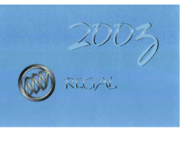 2003 Buick Regal OM