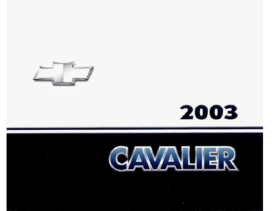 2003 Chevrolet Cavalier OM