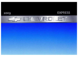 2003 Chevrolet Express OM
