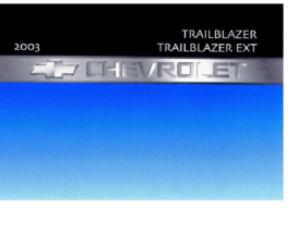 2003 Chevrolet Trailblazer OM