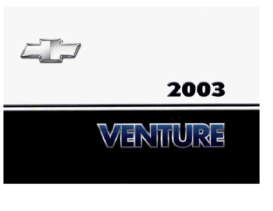 2003 Chevrolet Venture OM