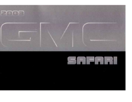 2003 GMC Safari OM