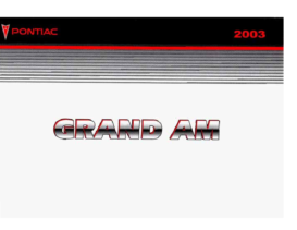 2003 Pontiac Grand Am OM