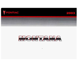 2003 Pontiac Montana OM