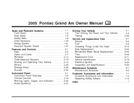 2005 Pontiac Grand Am OM