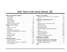2005 Saturn VUE OM