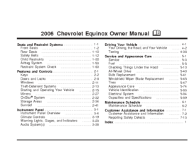 2006 Chevrolet Equinox OM