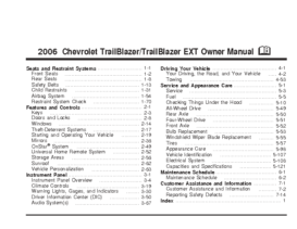 2006 Chevrolet Trailblazer OM