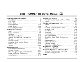 2006 Hummer H3 OM