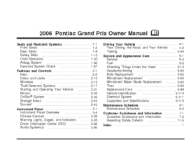 2006 Pontiac Grand Prix OM