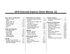 2010 Chevrolet Equinox OM
