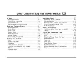 2010 Chevrolet Express OM