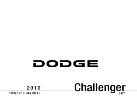 2010 Dodge Challenger SRT OM