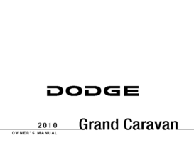 2010 Dodge Grand Caravan OM