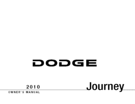 2010 Dodge Journey OM