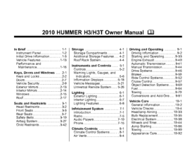 2010 Hummer H3 OM