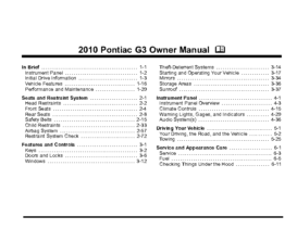 2010 Pontiac G3 OM