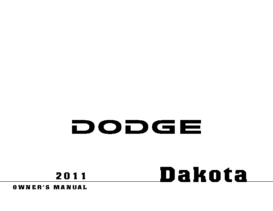 2011 Dodge Dakota OM