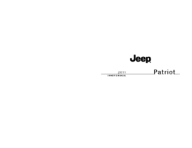 2011 Jeep Patriot OM
