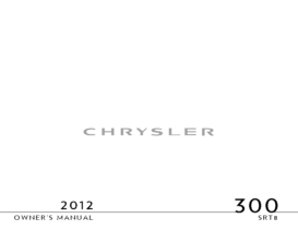 2012 Chrysler 300 SRT8 OM