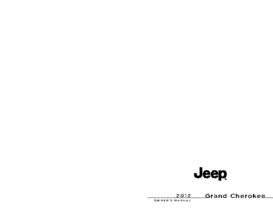 2012 Jeep Grand Cherokee OM