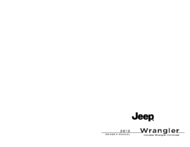 2012 Jeep Wrangler OM